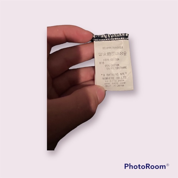 Bape Vintage Wash Hoodie Navy - Picture 7 of 9